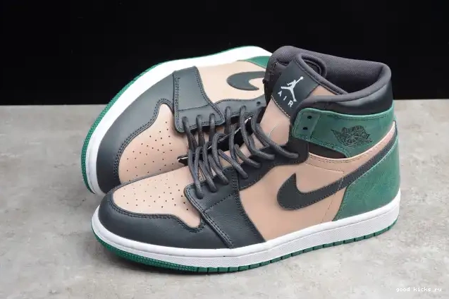 Cheap Mystic Beige Bio Jordan 1 Air AH7389-203 High Retro Anthracite Green 0530